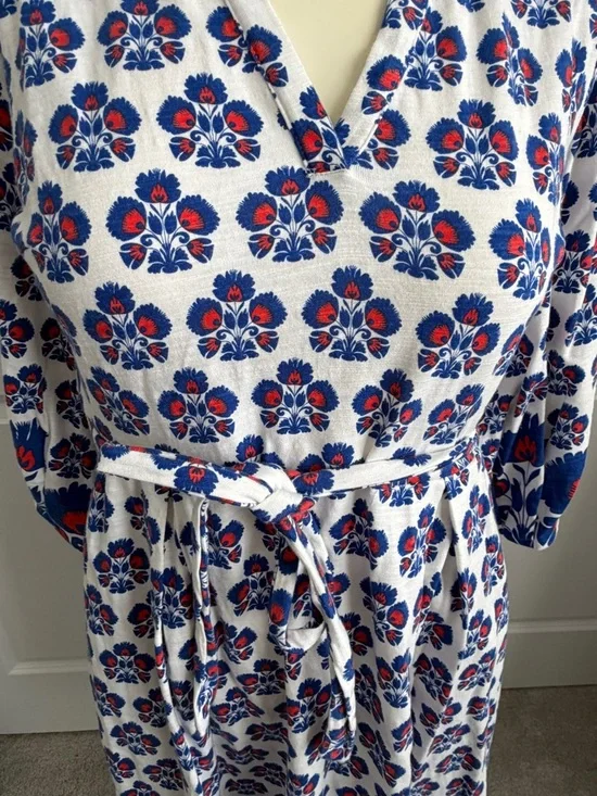 BODEN Delilah Jersey Midi Dress Size 6 Petite - Picture 3 of 6